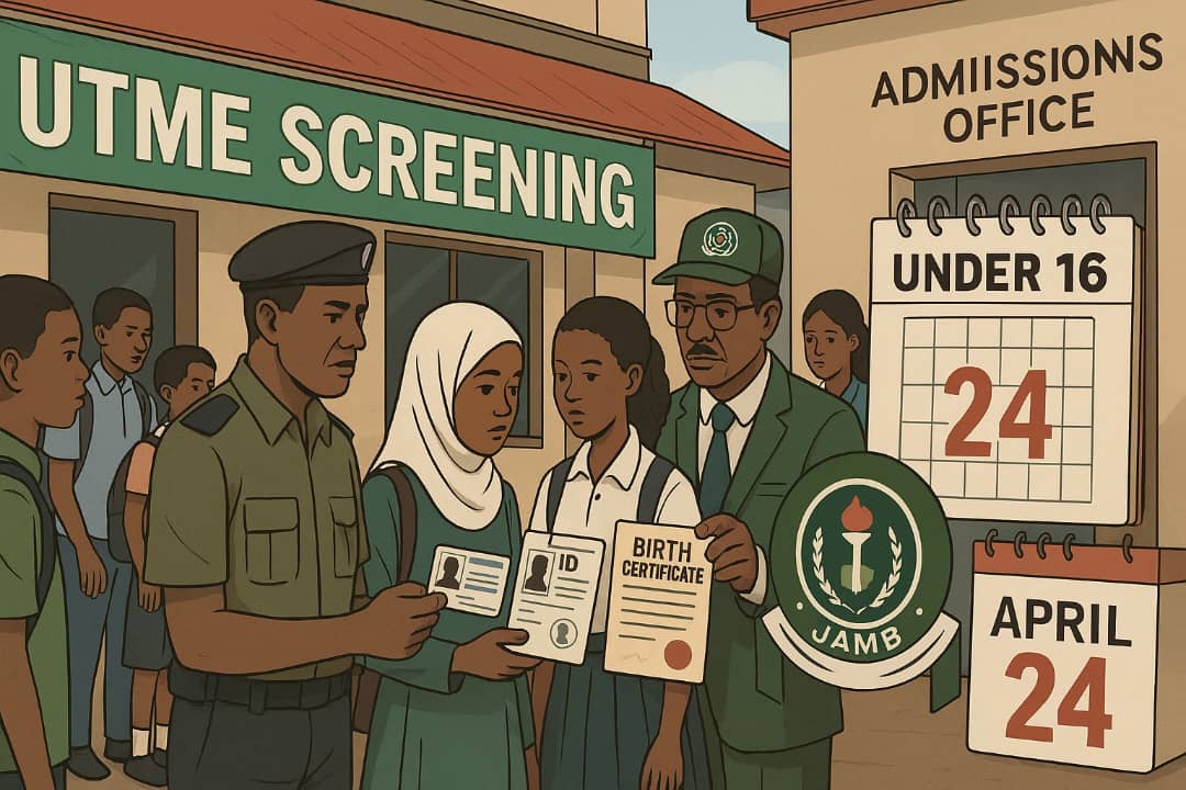 JAMB Lists Strict Conditions for Screening Under-16 UTME Candidates